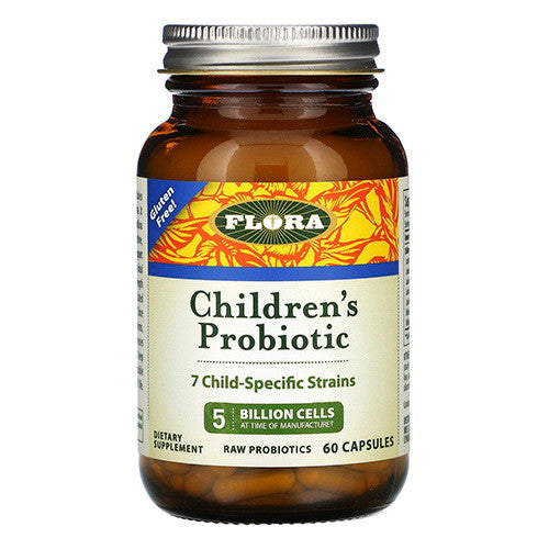 Flora Childrens Probiotic 7 Child Specific Strains Capsules, 60 Ea